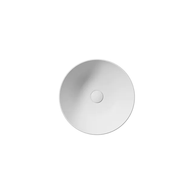Lavabo da Appoggio Ceramica Pura GSI 885511-Bianco Opaco