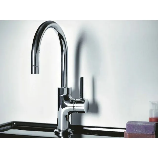 Miscelatore Monocomando Lavabo Zucchetti Pan ZP6588-Zucchetti-Metal Black
