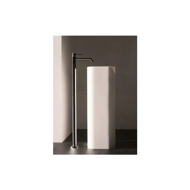 Miscelatore Monocomando Freestanding Lavabo Zucchetti Pan ZP6251-Zucchetti-Metal Black