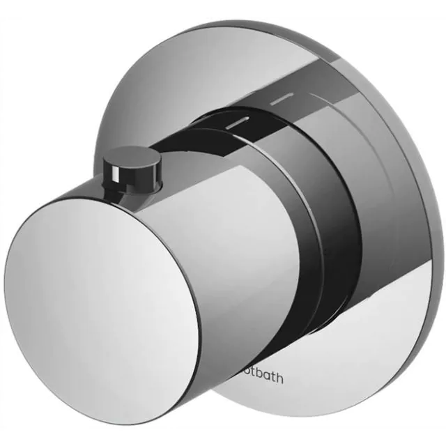 Comando Remoto Doccia + Parte ad Incasso Hotbath Cobber CB7001H+HBCB7001H-Hotbath Plated: Chrome