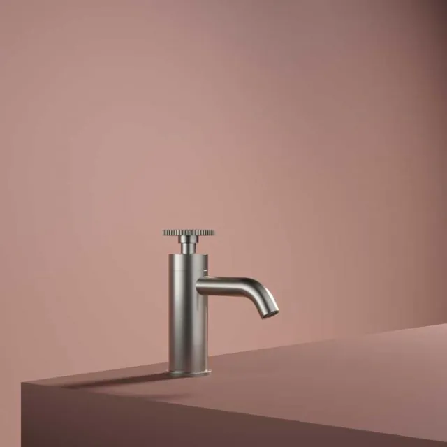 Miscelatore Monocomando Lavabo Hotbath Cobber Work CW003C-Hotbath Plated: Chrome