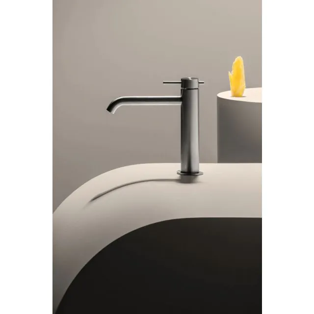 Miscelatore Monocomando Lavabo Zucchetti Helm ZHE688.X-Zucchetti Brushed Stainless Steel