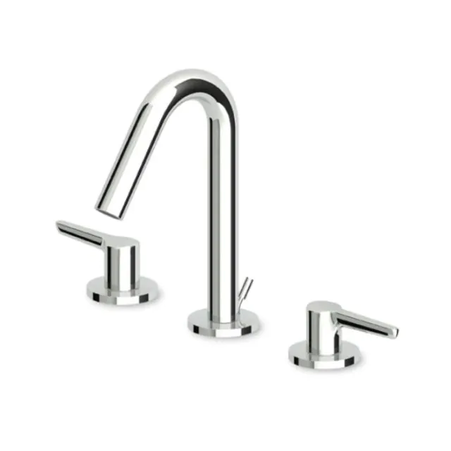 Miscelatore 3 Fori Lavabo Zucchetti Medameda ZMM5503-Zucchetti-Metal Black