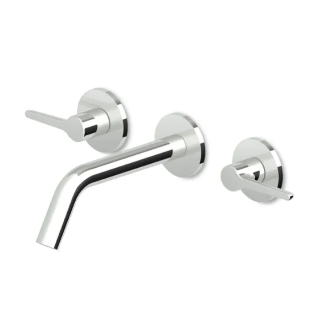 Miscelatore 3 Fori Lavabo Zucchetti Medameda ZMM5765-Zucchetti-Metal Black