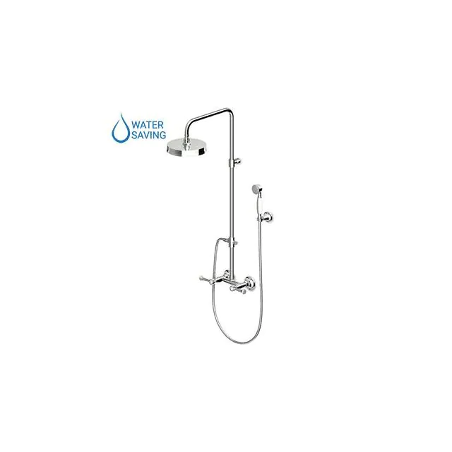 Colonna Doccia Zucchetti Agorà ZAL860-Zucchetti-Brushed Gold