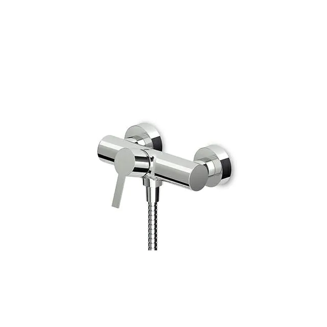 Miscelatore Monocomando Doccia Zucchetti Gill ZGL106-Zucchetti-Nickel