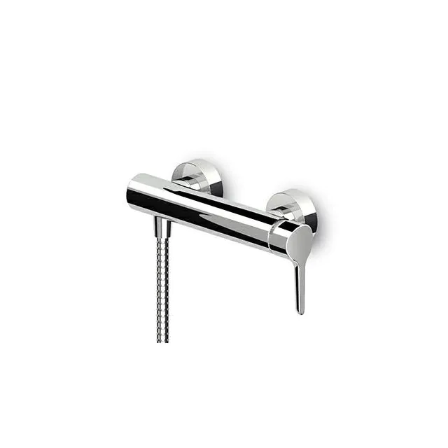 Miscelatore Monocomando Doccia Zucchetti Medameda ZMM076-Zucchetti-Nickel