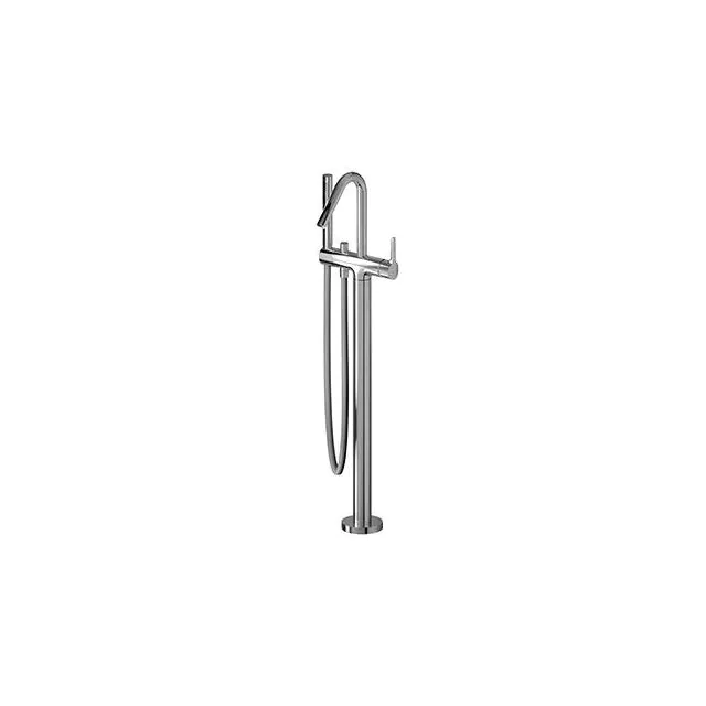 Set Freestanding Vasca Zucchetti Medameda ZMM748-Zucchetti-Metal Black