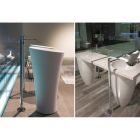 Antonio Lupi Bikappa BK902N+BK903IN Miscelatore Monocomando Freestanding Lavabo 