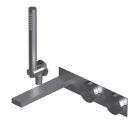 Ritmonio-DOT316-PR50EB1S2INOX-Miscelatore-Monocomando-Vasca